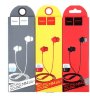 Проводные наушники HOCO M14 inital, Jack 3.5mm, 1.2 м, белый, контроллер с микрофоном 6957531049333 (МСК) оптом