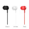 Проводные наушники HOCO M14 inital, Jack 3.5mm, 1.2 м, белый, контроллер с микрофоном 6957531049333 (МСК) оптом