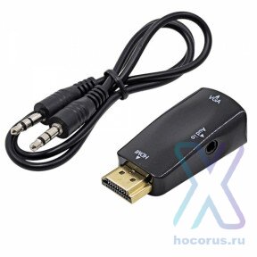 Переходник HDMI - VGA - 3.5 Jack  ORBITA  OT-AVW20 (VHC-1) оптом