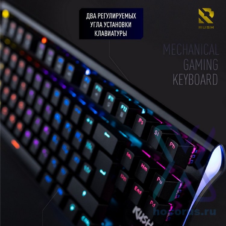 Клавиатура механическая игровая Smartbuy RUSH Z33 USB черная (SBK-313MG-K)/10 оптом