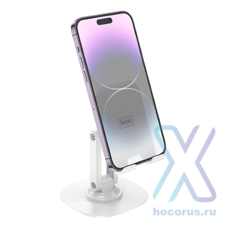 Настольная подставка HOCO HD6 Winner, белый 6942007602389 (МСК) оптом