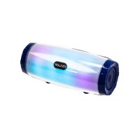 Колонка WALKER WSP-120, Bluetooth, 5Вт*2, подсветка, blue
