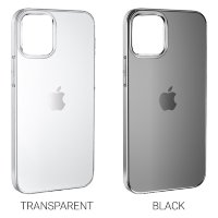 Чехол HOCO TPU Light Series для iPhone 13 6.1", темно-прозрачный, 1 мм 6931474756138 (МСК)
