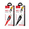 Кабель USB HOCO U89 Safeness, USB - Lightning, 3A, 1.2 м, черный 6931474728036 (МСК) оптом