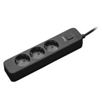 Фильтр сетевой Perfeo Power Stream  5м Black 3 розетки