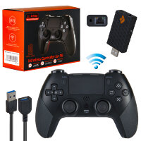 (ИСА.МСК) Джойстик PS4 беспроводной 2.4G черный IS965194