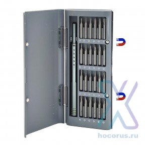 Отвертка с набором насадок Патриот PT-INO07 25 в 1 оптом