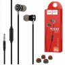 Проводные наушники HOCO M16 Ling, Jack 3.5mm, 1.2 м, черный, контроллер с микрофоном 6957531051701 (МСК) оптом
