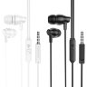 Проводные наушники BOROFONE BM61 Wanderer universal, Jack 3.5mm, 1.2 м, белый, с микрофоном 6931474746061 (МСК) оптом