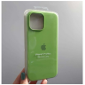Silicone Case iPhone 13 зеленый Накладка силиконовая под оригинал "с логотипом" закрытая 00-00044720 (МСК) оптом