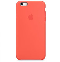 Silicone Case iPhone 7/8 персиковый Накладка силиконовая под оригинал "с логотипом" 00-00044654 (МСК)