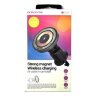Универсальный держатель Borofone BH211 Riley magnetic wireless fast charging car holder Black оптом