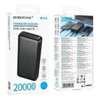 Внешний АКБ BOROFONE BJ80A (20000mAh) черный 6941991121616    (МСК)