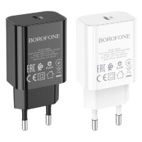 СЗУ Borofone BA65A Single port PD20W charger(EU)