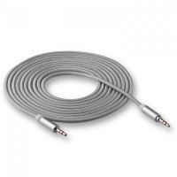 Кабель AUX WALKER 3.5mm A-A WCA-520 Grey