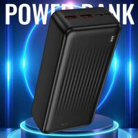 Внешний АКБ BOROFONE BJ80B (30000mAh) черный 6941991121630    (МСК)