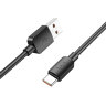 Кабель USB HOCO X96 Hyper, USB - Type-C, 3A, 100W, 1 м, черный 6931474799104 (МСК) оптом