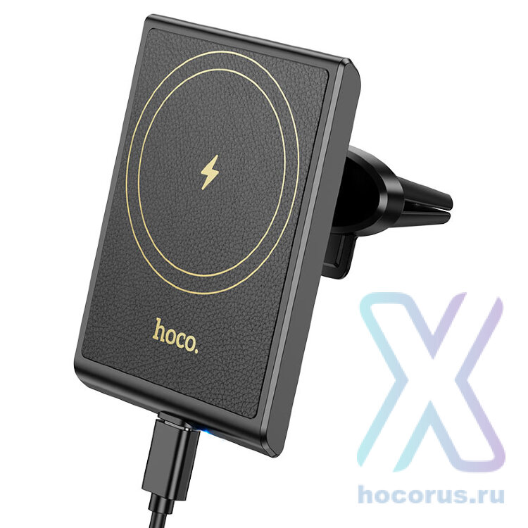 Универсальный держатель HOCO HW19 Precious с беспроводной зарядкой Black оптом