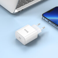 Зарядное устройство HOCO C76A Pro Majestic USB-C, PD30W, белый 6942007616300 (МСК)
