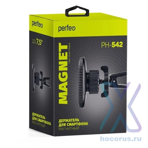 Универсальный держатель PERFEO 542 на воздуховод до 7.5" чёрный оптом