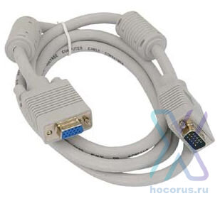 Кабель VGA (M) - VGA (M) Perfeo феррит. кольца 1.8m оптом