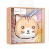 Беспроводные наушники HOCO EW46 True, Bluetooth, 300 мАч, khaki cat 6931474788863 (МСК) оптом