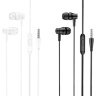 Проводные наушники BOROFONE BM67 Talent, Jack 3.5mm, 1.2 м, черный, контроллер с микрофоном 6974443382891 (МСК) оптом