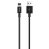 Кабель HOCO X23 USB-Lightning 2.1A 1м TPE Black оптом