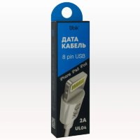 Кабель USB - lightning UBIK UL04AW 1m White