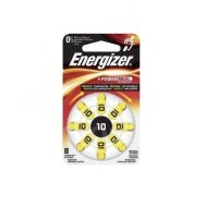 Элемент питания Energizer ZA-10 BL/8 для слуховых аппаратов