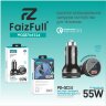 АЗУ FaizFull FZ24  PD+QC3.0 (55W) оптом