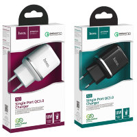 Зарядное устройство HOCO N3 Special USB, 3A, черный 6931474729347 (МСК)