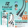 (МСК) Кабель lightning FaizFull FR84 (1м 5A) огнеупорный мягкий силикон R53670 оптом