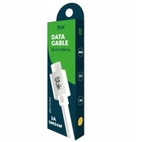 Кабель USB - microUSB UBIK UM04W 2A 1m White