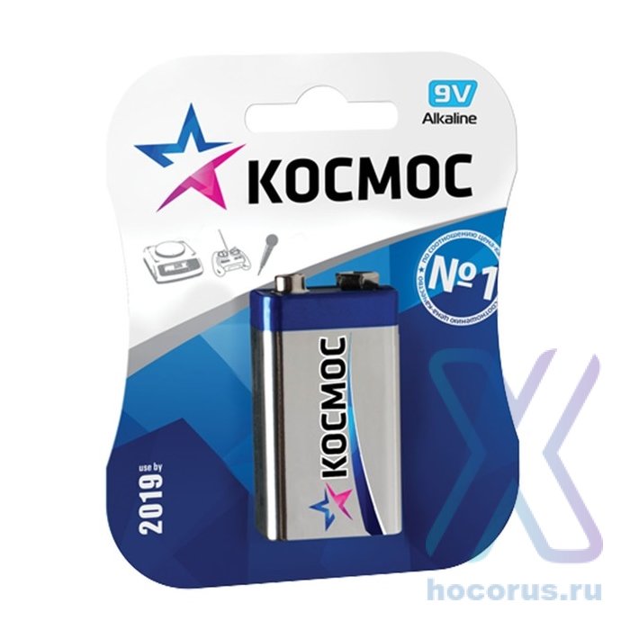 Элемент питания Космос F22 LR BL/1 оптом