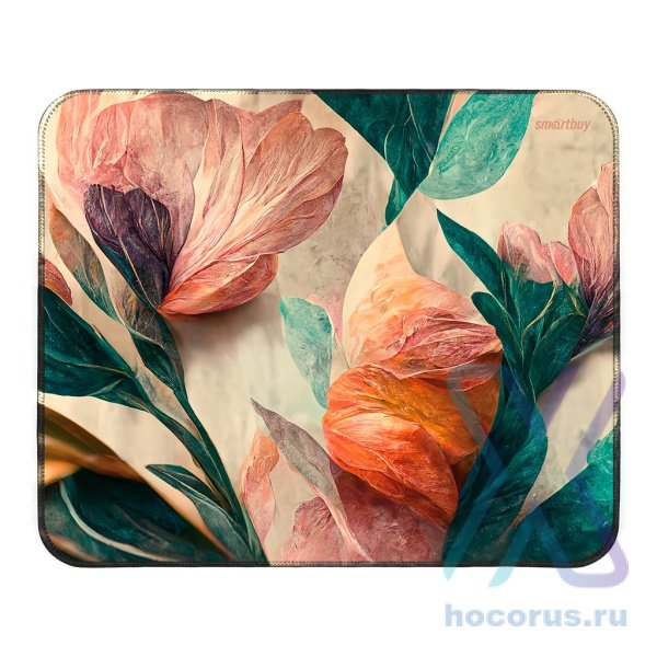 Коврик для мыши Smartbuy Flowers S-size SBMP-107-FL оптом