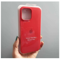Silicone Case iPhone 7/8 красный Накладка силиконовая под оригинал "с логотипом" закрытая 00-00039735 (МСК)