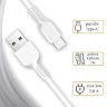 Кабель USB HOCO X20 Flash, USB - Type-C, 2A, 1 м, белый 6957531068853 (МСК) оптом