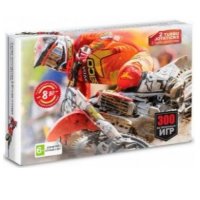 Приставка 8 bit MOTO-300 (мятая упаковка)