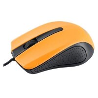 Мышь проводная  Perfeo PF-353-OP-OR Rainbow Black/Orange