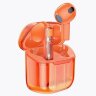 Наушники внутриканальные Borofone BW23, Crystal, Bluetooth, TWS, цвет: оранжевый  оптом