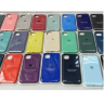 Silicone Case iPhone 11 Pro Max изумрудный Накладка силиконовая под оригинал "с логотипом" закрытая 00-00047250 (МСК) оптом