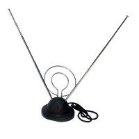 Антенна комн. усы с кольцом на подставке Zolan YB-002/FB-618(DVB-T/T2)пассив.,кабель 0,9м
