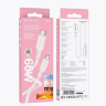 Кабель Type-C - Type-C BOROFONE BX94 60W 1 m силиконовый Pink оптом