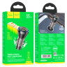 Зарядное устройство HOCO NZ12D Lucky PD60W(2C1A) car charger transparent black оптом