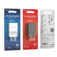 Зарядное устройство BOROFONE BA19A Nimble USB, 1A, белый 6931474700667 (МСК)