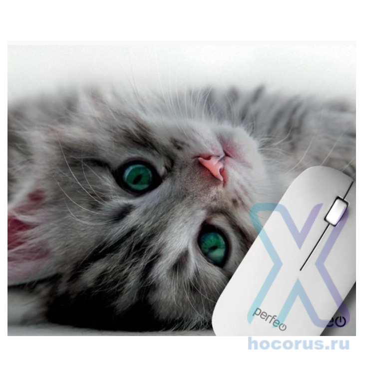 Perfeo Коврик для компьютерной мыши "Cat", Рис.29 (194*233*3 мм), полипропилен+вспененный пластик оптом
