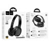Беспроводные наушники HOCO W46 Charm, Bluetooth + AUX, черный 6942007601696 (МСК) оптом