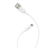 Кабель USB HOCO X25 Soarer, USB - MicroUSB, 2А, 1 м, белый 6957531080138 (МСК) оптом