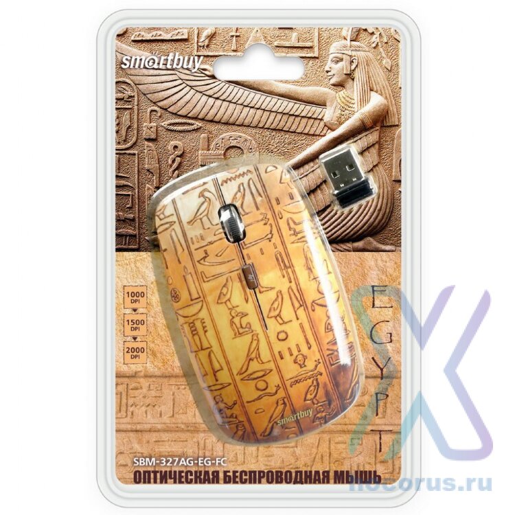 Мышь беспроводная  Smartbuy SBM-327AG-EG-FC Egypt оптом